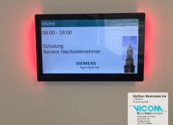 VICOM VisDoor mit Unterputzmontage